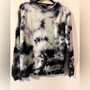 Zine tie dye hoodie